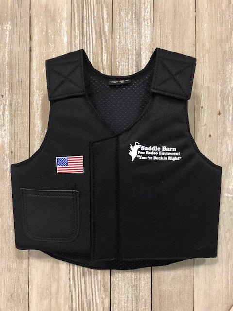 Saddle Barn Mutton Bustin Vest | Youth Rodeo Gear Ages 4–6 – Rowdy Rowels