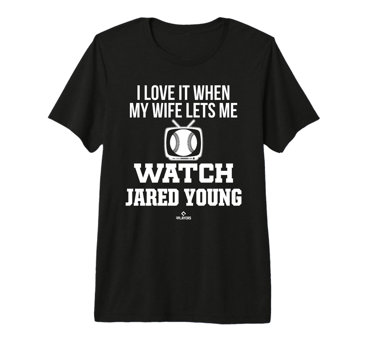 My Wife Lets Me Watch Jared Young T-Shirt - Minimalist Print for Adults