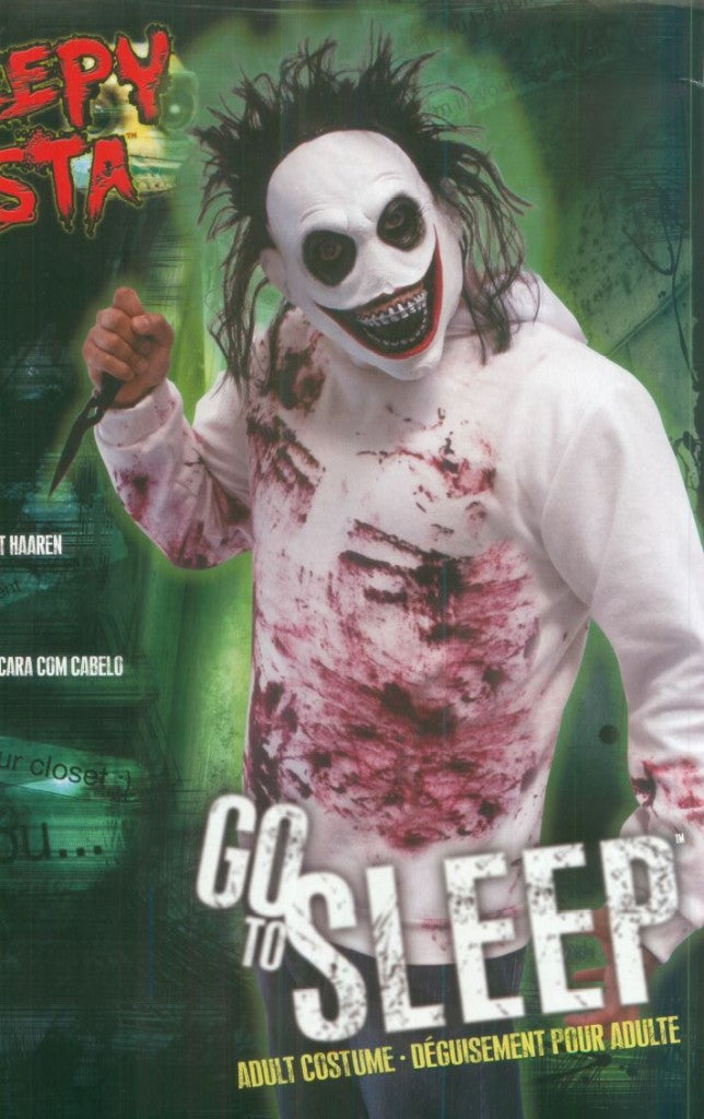 Rubie's Men's Creepy Pasta Jeff Go to Sleep Adult Costume Standard Size