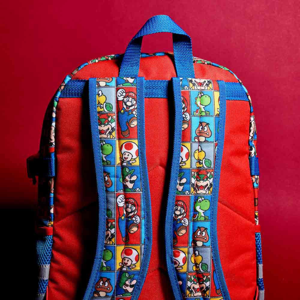 Super Mario Characters Aop Youth Sports Backpack