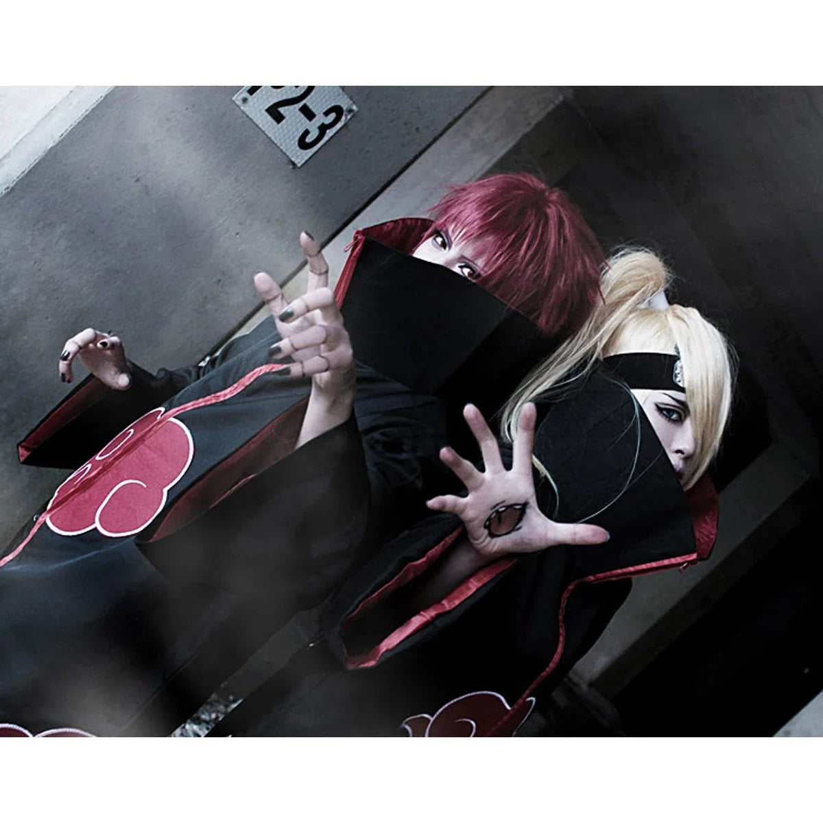 Akatsuki Itachi Cloak: Kids & Adult Cosplay Costume Robe