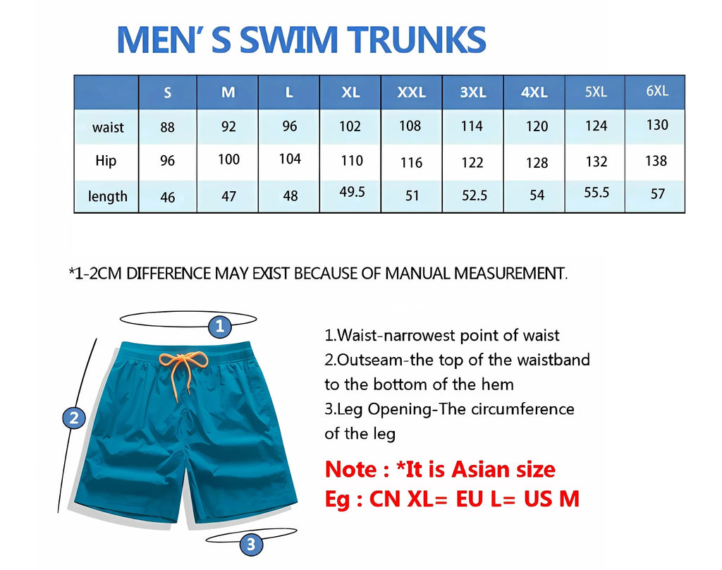 Men's Hawaiian Swim Trunks Surf Trunks Palm Tree Shorts Fashion Street Trend Casual Daily Vacation Elastic Waist Design Clothing