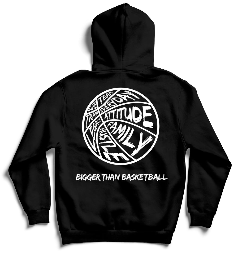 Bigger Than Basketball - Hoodie - Black